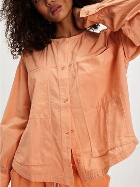 NWT Free People Intimately Golden Hour House Shirt